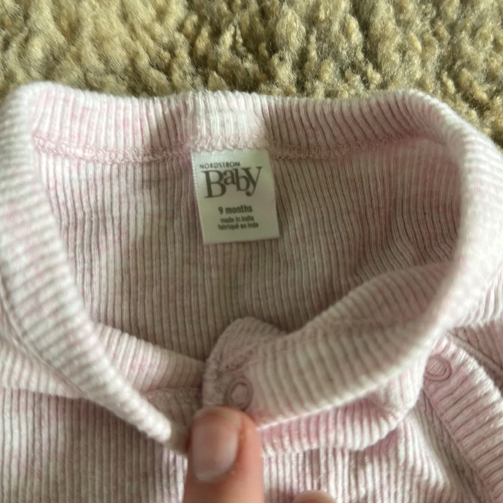 6-9 month lot L’ovedbaby Nordstrom tucker + Tate rabbit + bear pink cloud